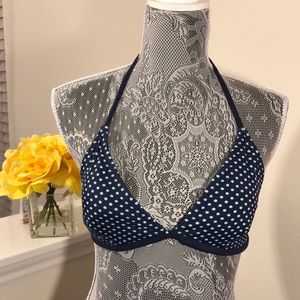 Islander Blue Polka Dot Bikini Bottoms NWOT